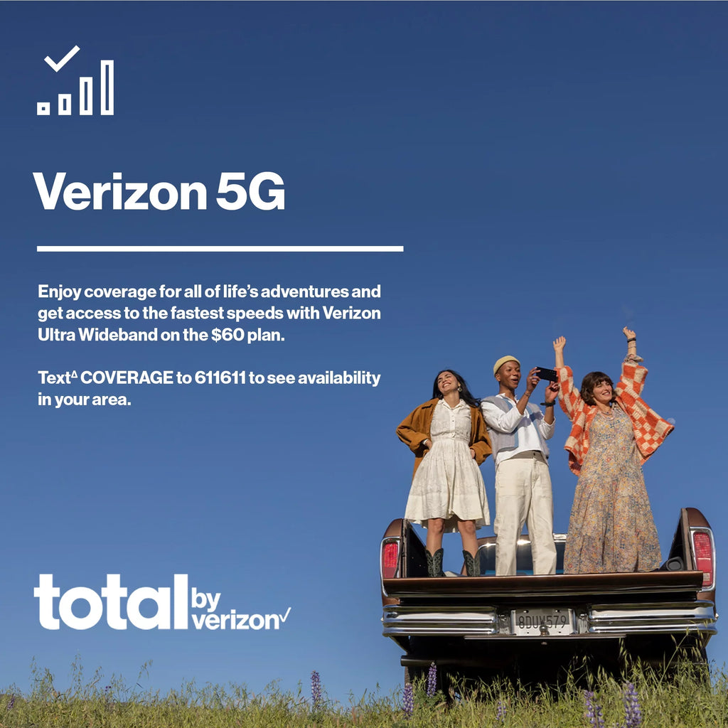 Total By Verizon Apple iPhone 15 Pro, 256GB, Natural - Prepaid Smartphone
