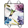 GCKG Hummingbird Painting Pet Car Seat Shield Dog Car Seat Mat Hammock Cargo Mat Trunk Mat For Cars Trucks and SUV 54x60 inches