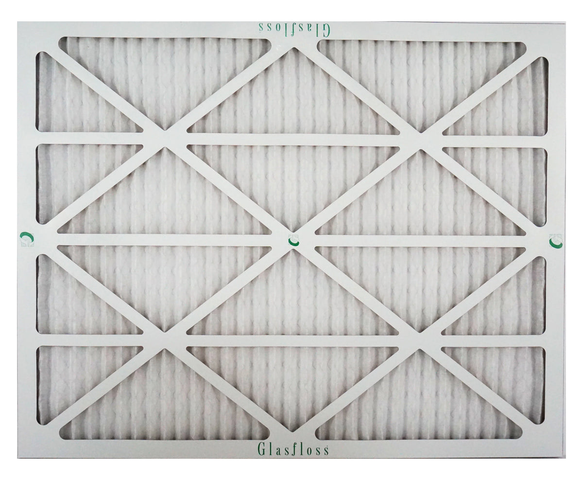 Glasfloss Air Filter 24x28x2 - 2" MERV 10 - (Pack of 4) - Pleated AC or HVAC Air Filter - Furnace Air Filter - Home or Office - Made In The USA.
