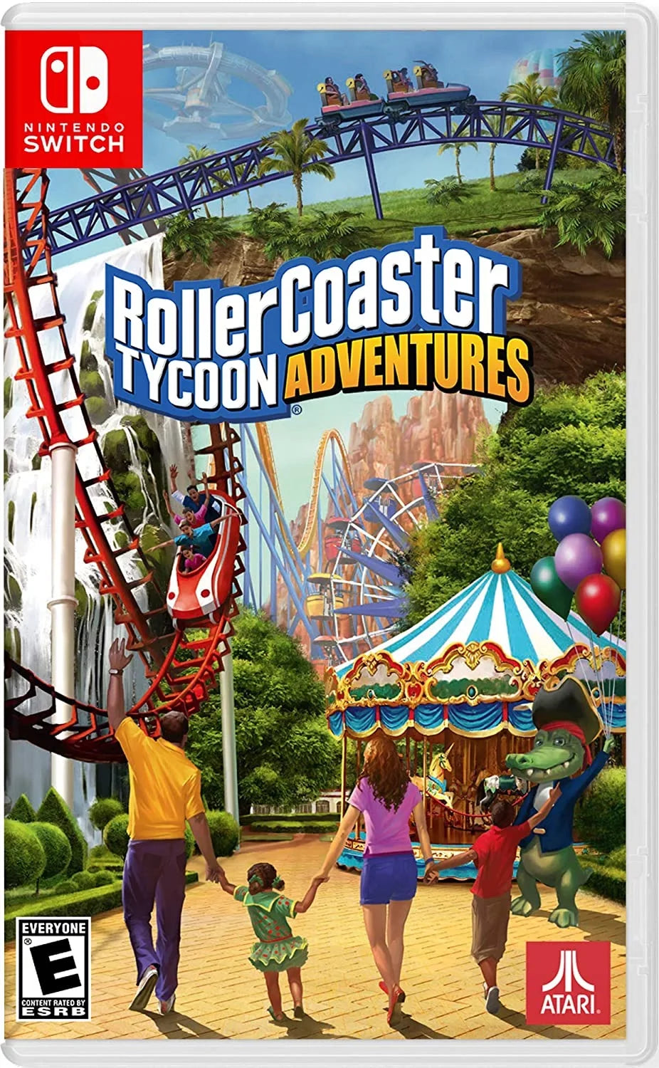 Rollercoaster Tycoon: Adventures -Standard Edition, Atari, Nintendo Switch