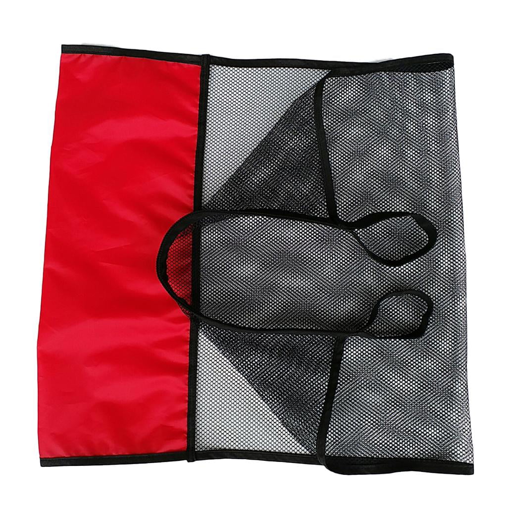 AMLESO 5xFloating Pool Noodle Chair Net Mesh Float Swimming Seat Red