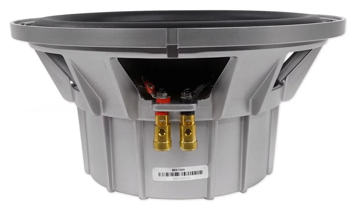 Memphis Audio MXA1044 10" 500 Watt LED Dual 4-Ohm Marine Subwoofer Boat Sub