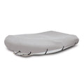 Pyle Inflatable Boat Protection Waterproof 12.5’ to 13.5’ ft. Armor Shield Protective Storage Gray
