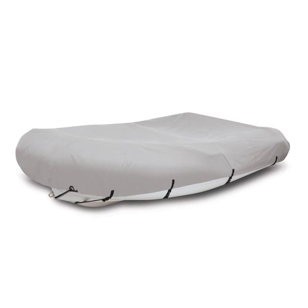 Pyle Inflatable Boat Protection Waterproof 12.5’ to 13.5’ ft. Armor Shield Protective Storage Gray