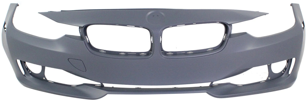 Front BUMPER Shield Compatible For BMW 3-SERIES 2012-2015 Primed STD Type/Cam with PDC Holes/IPAS Sedan/Wagon
