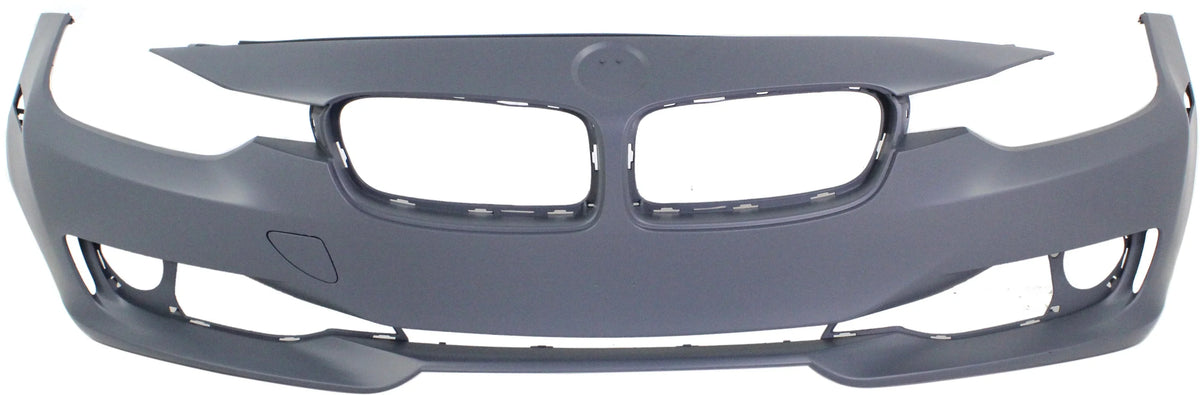 Front BUMPER Shield Compatible For BMW 3-SERIES 2012-2015 Primed STD Type/Cam with PDC Holes/IPAS Sedan/Wagon