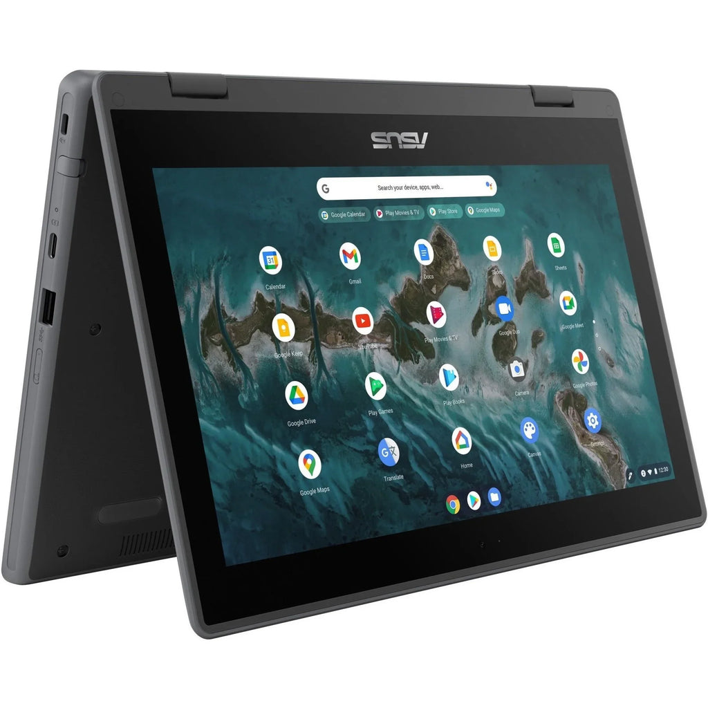 Asus Chromebook Flip 11.6" Touchscreen, Intel Celeron N5100, 64GB SSD, ChromeOS, CR1100FKA-YZ184T