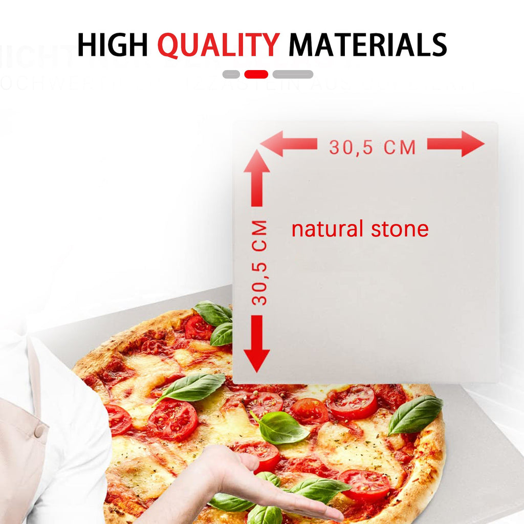 Grill Top Pizza Oven, Fits On Any Charcoal & Gas BBQ Grill, Portable Pizza Oven, Easy Carry Handles, Home-made BBQ Pizza Oven
