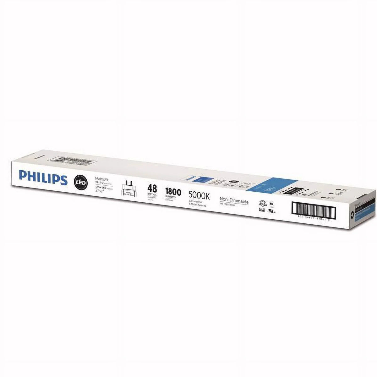 Philips 3012435 T8 Bi-Pin LED Tube Light Daylight - 32W Equivalence - Pack of 2 - Pack of 5