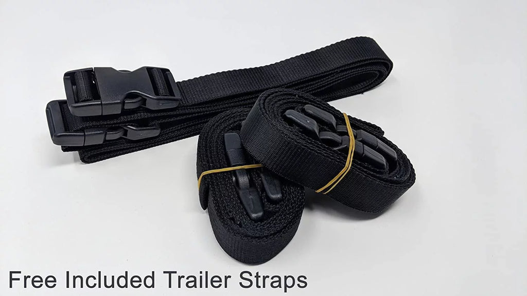 Weatherproof Jet Ski Enclosure for Yamaha Wave Runner FZR 2009-2016 - Blue/Black Color - All Weather - Trailerable - Protects from Rain, Sun, UV Rays, and More! Includes Trailer Straps and Storage Bag