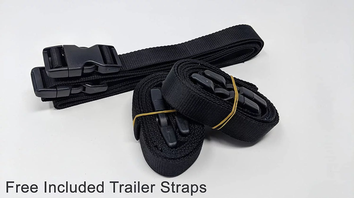 Weatherproof Jet Ski Enclosure for Yamaha Wave Runner FZR 2009-2016 - Blue/Black Color - All Weather - Trailerable - Protects from Rain, Sun, UV Rays, and More! Includes Trailer Straps and Storage Bag