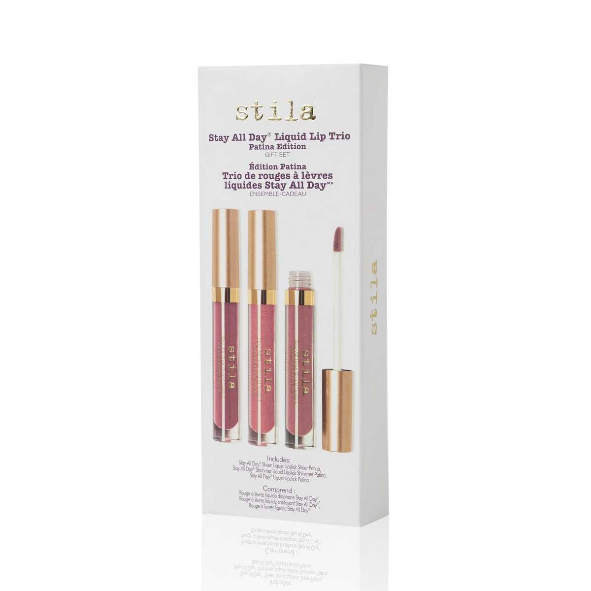 Stila Stay All Day Liquid Lip Trio Patina Edition Gift Set