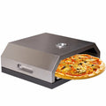 Grill Top Pizza Oven, Fits On Any Charcoal & Gas BBQ Grill, Portable Pizza Oven, Easy Carry Handles, Home-made BBQ Pizza Oven