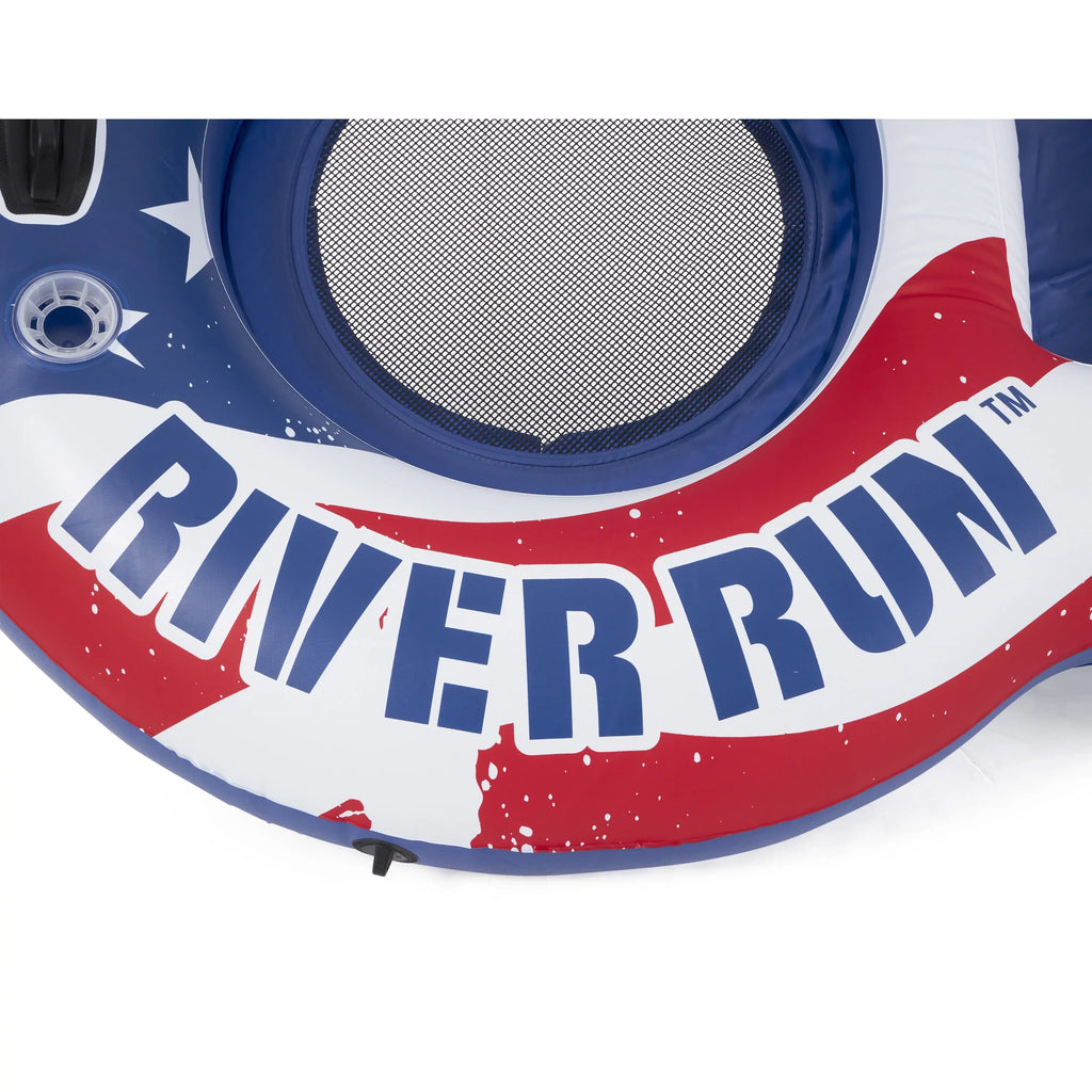 Intex American Flag 2 Person Float & River Run II 2 Person Float