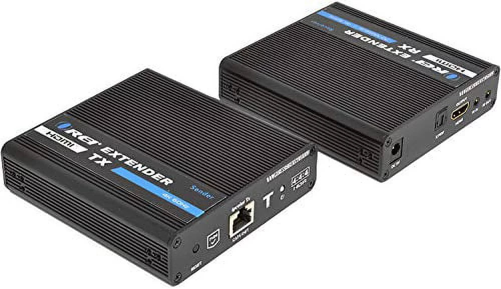 OREI 4K HDMI Extender Over CAT6/7 -230 Ft -IR Blaster & Audio Extraction (UHD-IPC230-K)