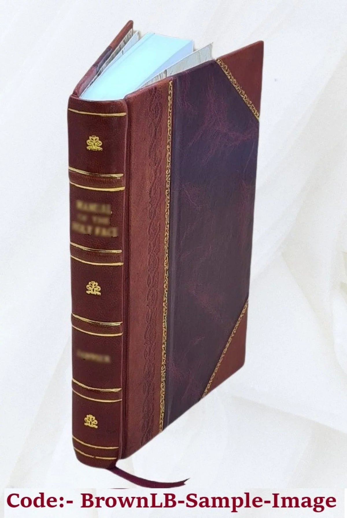 Pièces de théatre. Volume V C1 1855 [Leather Bound]
