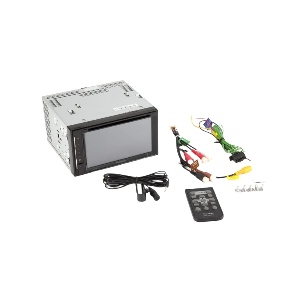 KIT4823 Bundle for 1994-1996 Oldsmobile Ninety-Eight W/ Pioneer AVH-241EX Double DIN Car Stereo with Bluetooth/Backup Camera/Install Kit/in-Dash DVD/CD AM/FM 6.2" Touchscreen Digital Media Receiver