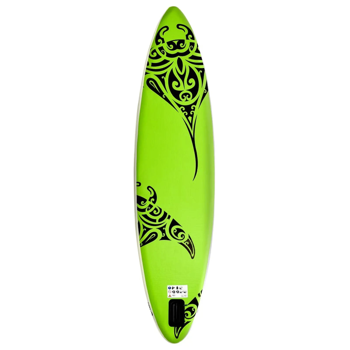 Walmeck Inflatable Paddleboard Set 126"x29.9"x5.9" Green