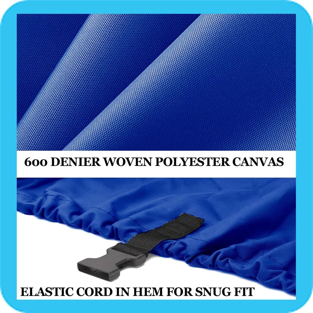 BLUE, GREAT QUALITY BOAT Protection Compatible for LOWE FISHING MACHINE 165 SC 2001-2011