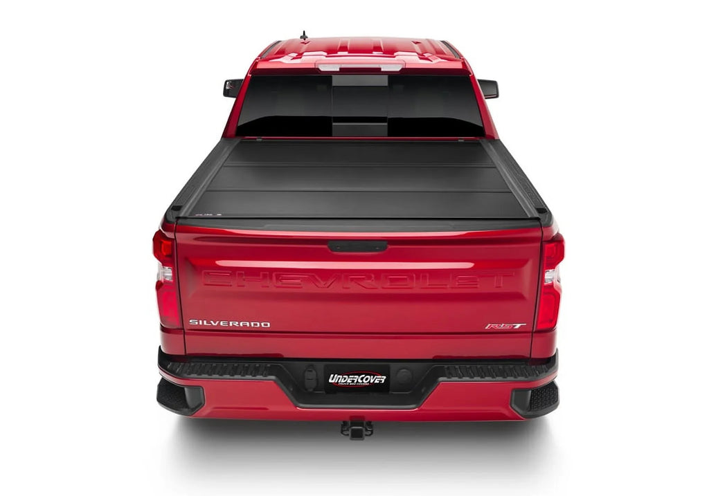 Enclosure Ultra Flex Hard Folding Truck Bed Tonneau Protection | UX42014 | Fits 2016 - 2023 Toyota Tacoma (fits w/ or w/o bedside storage boxes) 5' 1" Bed (60.5")