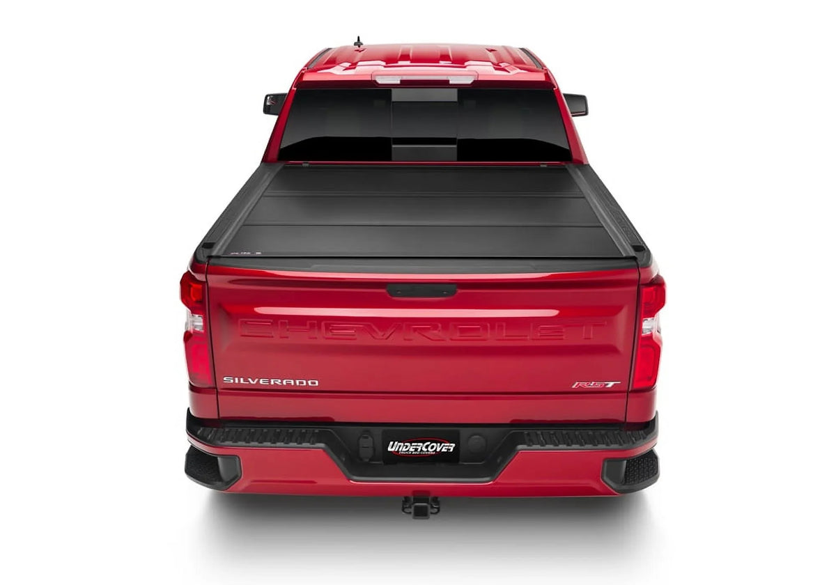 Enclosure Ultra Flex Hard Folding Truck Bed Tonneau Protection | UX42014 | Fits 2016 - 2023 Toyota Tacoma (fits w/ or w/o bedside storage boxes) 5' 1" Bed (60.5")