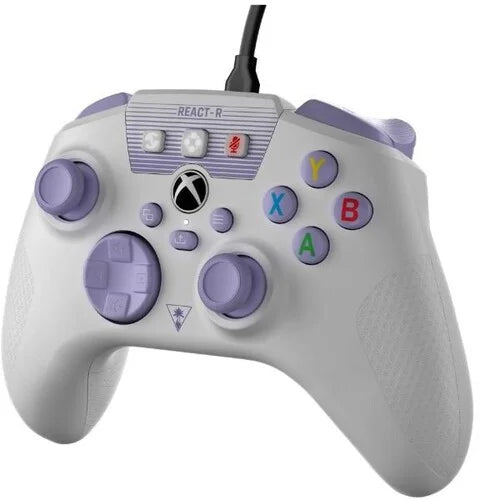 Turtle Beach REACT-R White XB [GAMES ACCESSORIES] Xbox One, Xbox Series X , White, Controller, PC Games