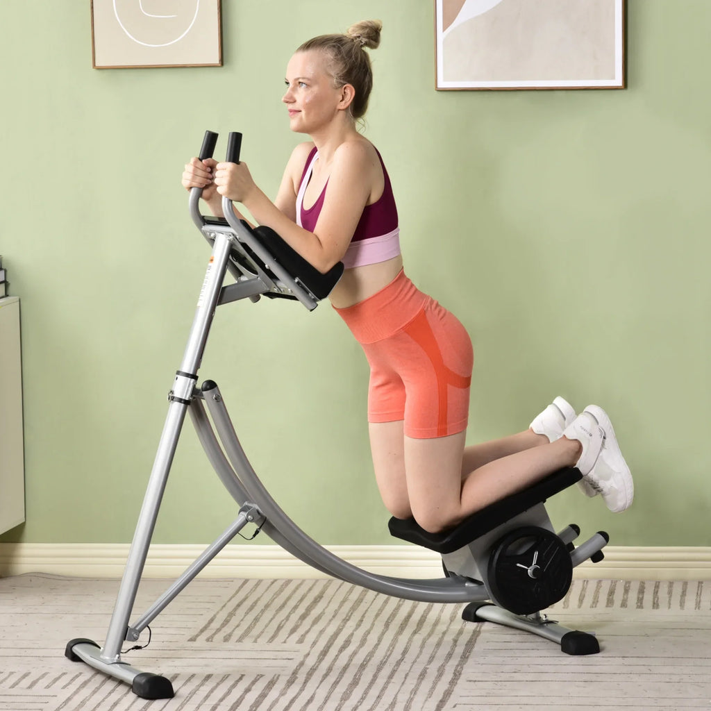 Deluxe Ab Machine Your Fitness Journey with Premium Equipment Style