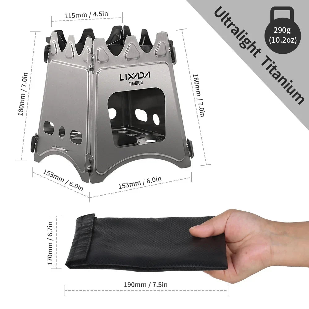 Lixada Outdoor Stove,StovePicnic Lumber Stove Portable Stove Stove Jinmie Stoves Portable Stove Bbq Buzhi Siuke