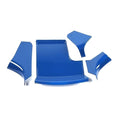 Teledu Blue ABS Center Console Gear Shift Storage Trim Panel