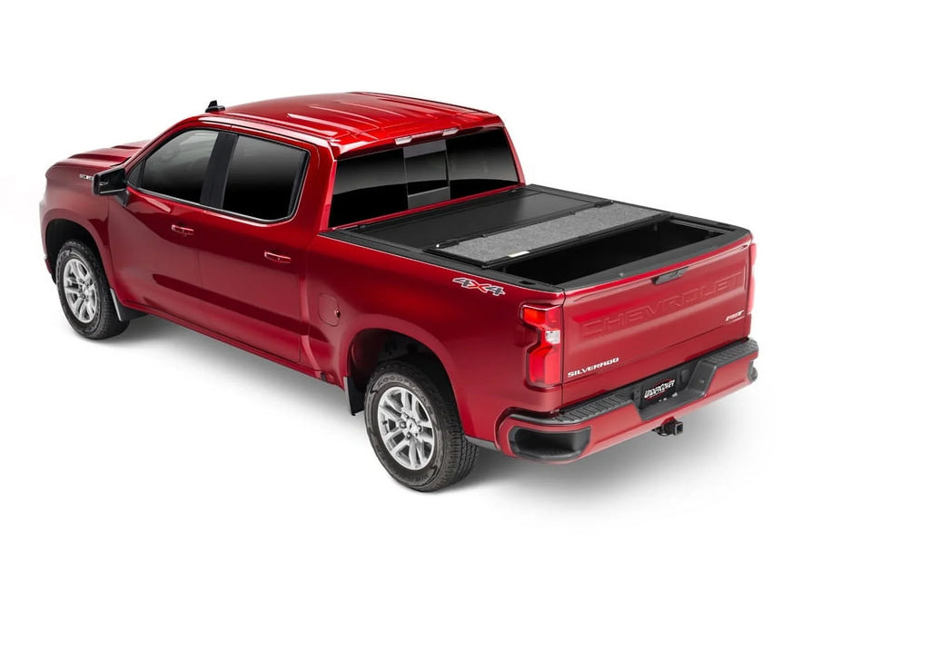 Enclosure Ultra Flex Hard Folding Truck Bed Tonneau Protection | UX42014 | Fits 2016 - 2023 Toyota Tacoma (fits w/ or w/o bedside storage boxes) 5' 1" Bed (60.5")