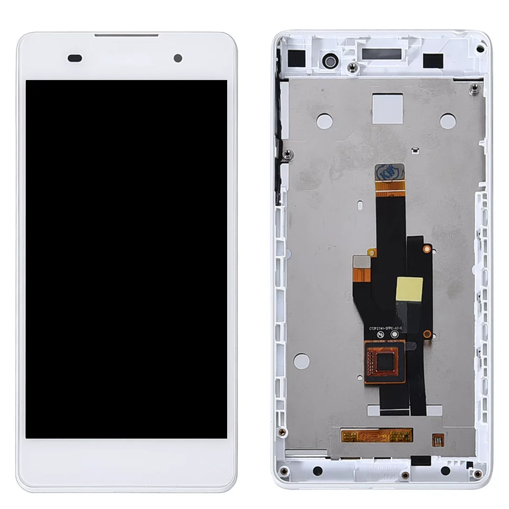 Cellphone Repair Parts OEM LCD Screen for Sony Xperia E5 F3311 F3313 Digitizer Full Assembly with Frame