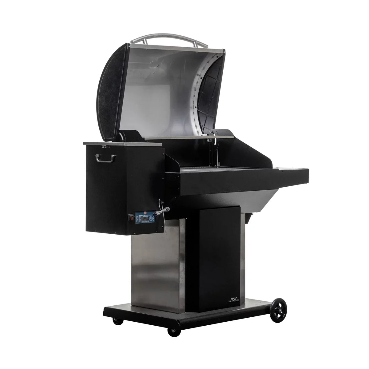 USSC Grills 730 sq in. Stainless Steel Plank Pellet Grill
