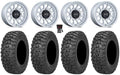 Black Rhino Rapid 15" Wheels Si 32" Trail Saw 2.0 Tires Sportsman RZR Ranger