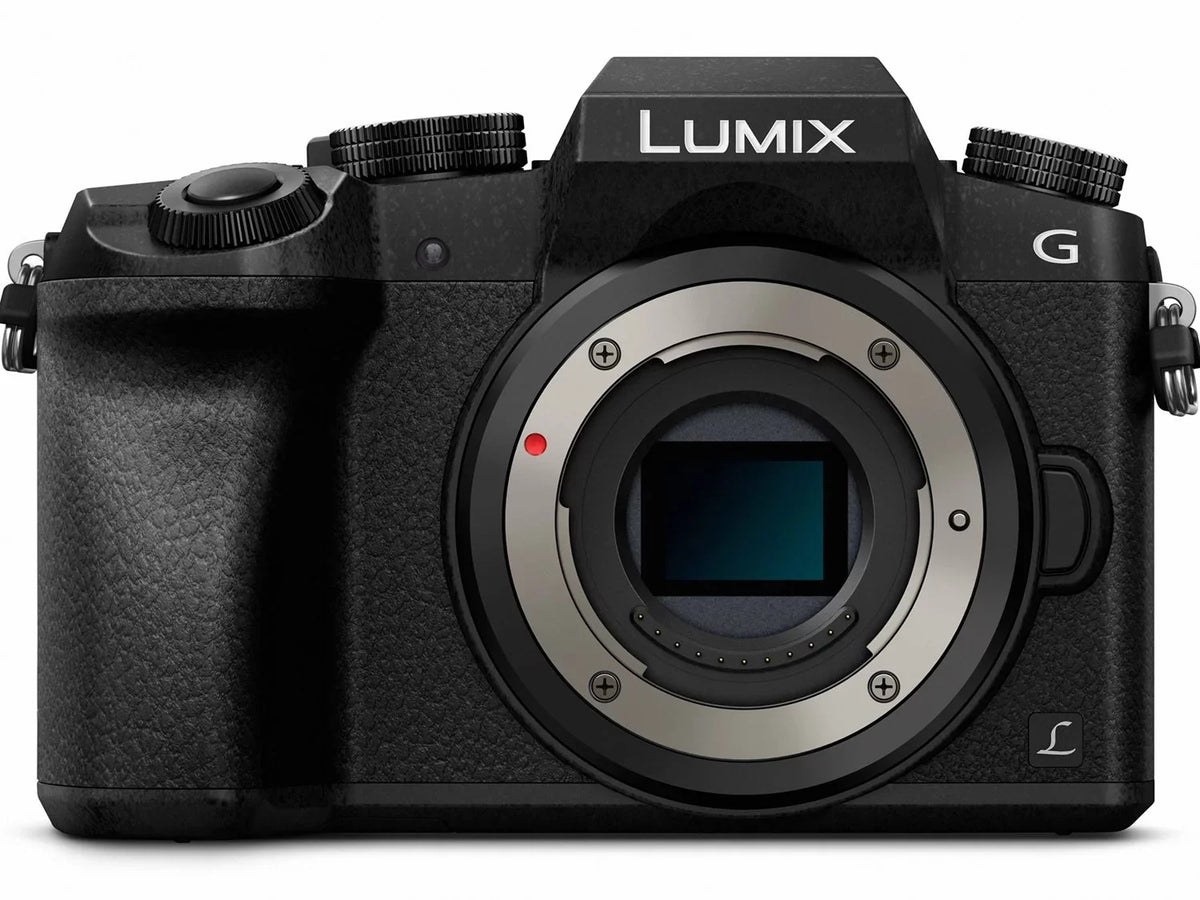 PANASONIC LUMIX G7 4K Digital Mirrorless Camera Dual Lens Bundle DMC-G7WK