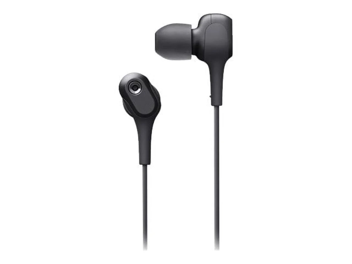 Sony WI-C600N - Earphones with mic - in-ear - behind-the-neck mount - Bluetooth - wireless - NFC - active noise canceling - black