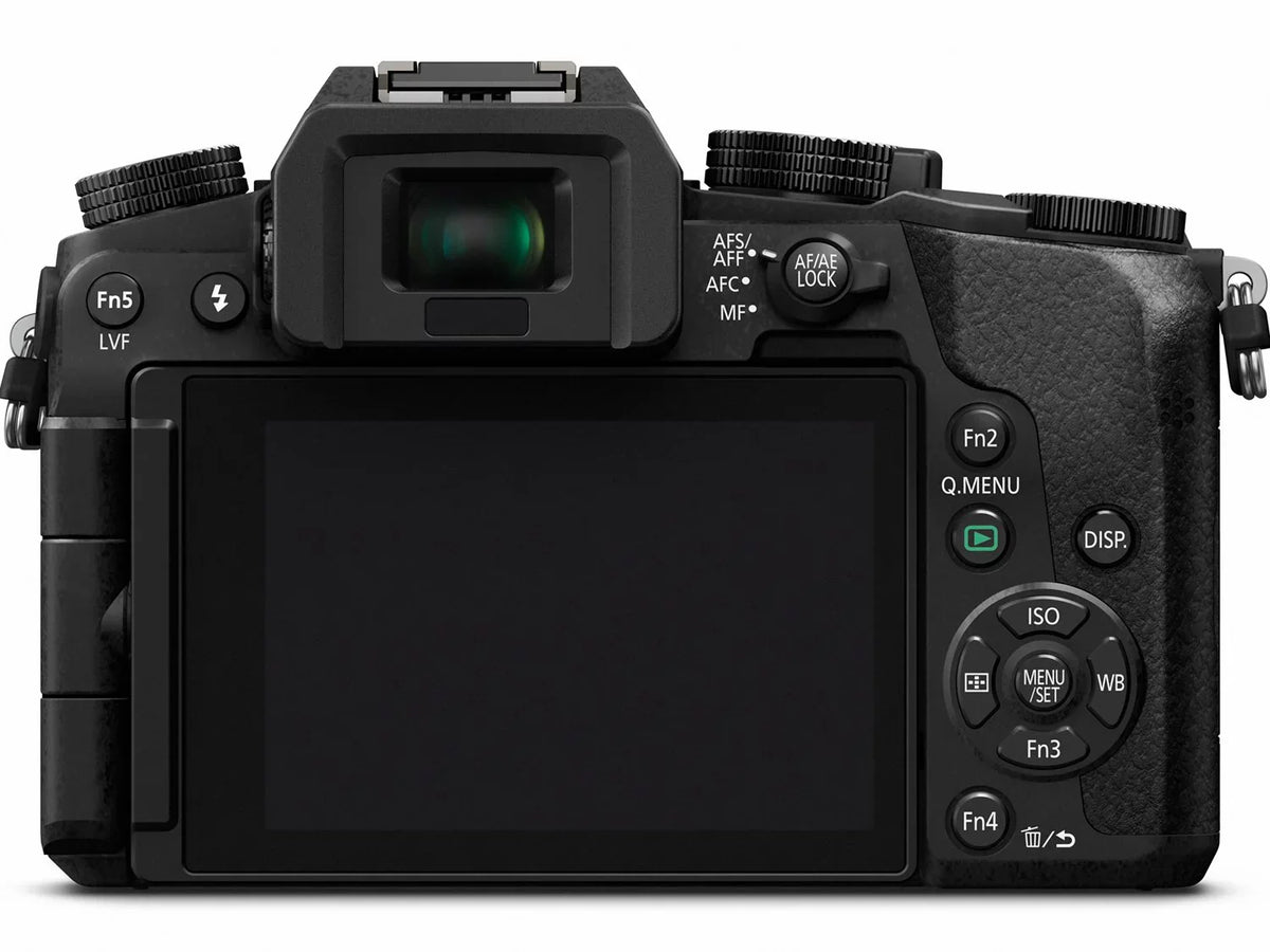 PANASONIC LUMIX G7 4K Digital Mirrorless Camera Dual Lens Bundle DMC-G7WK