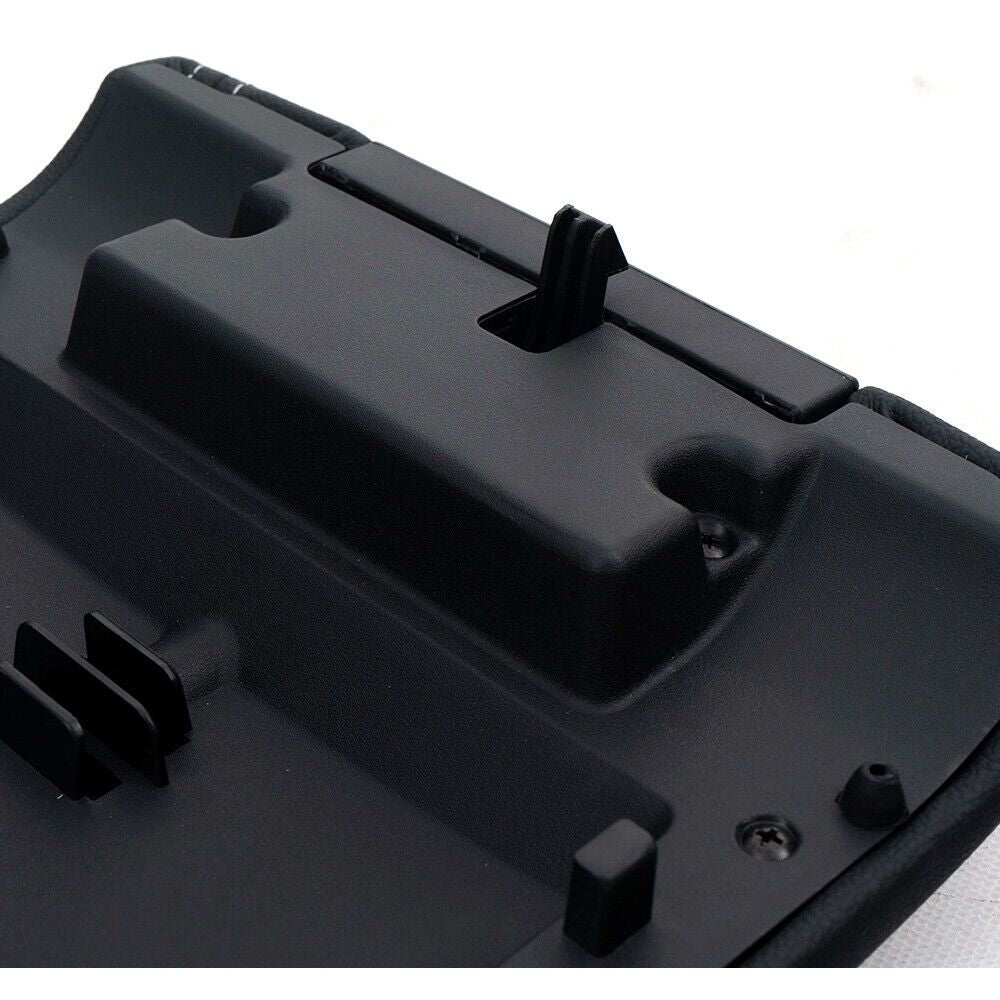 Teledu Center Console Arm Rest Lid Shield Fit For F150 2009-2014 Ford F-150 Black New
