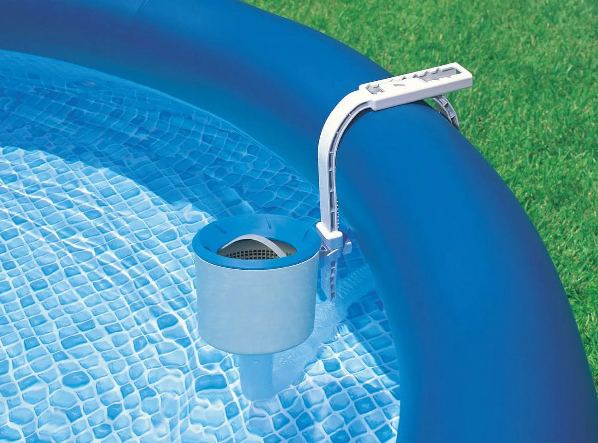 Intex Above Ground Pool Sand Filter Pump Bundled w/ Intex Automatic Skimmer