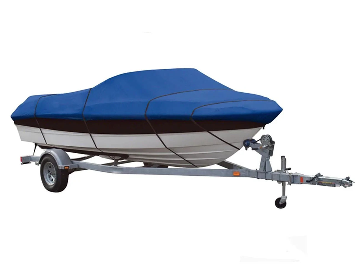 BLUE, GREAT QUALITY BOAT Protection Compatible for LOWE FISHING MACHINE 165 SC 2001-2011
