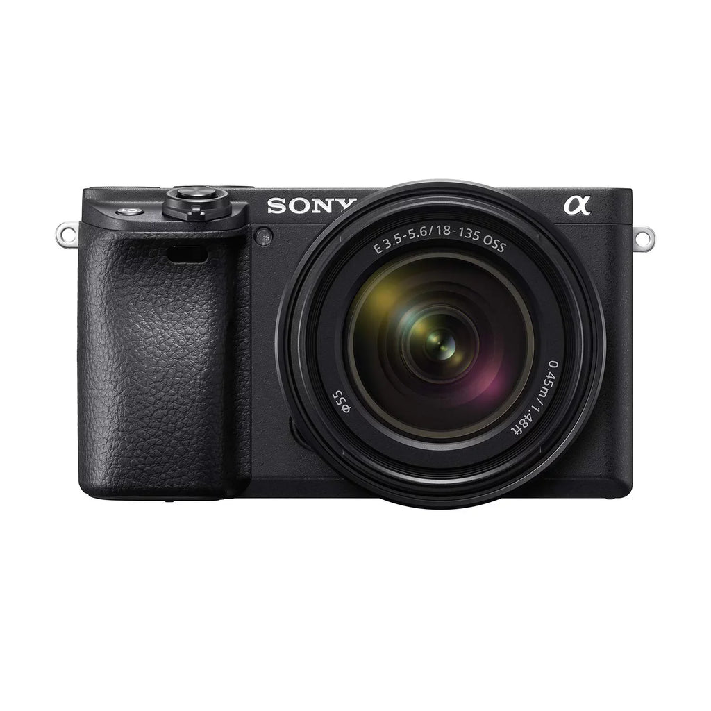 Restored Sony Alpha a6400 Mirrorless Camera & 18-135mm Lens - E Mount Compatible Cameras - ILCE-6400M/B (Refurbished)