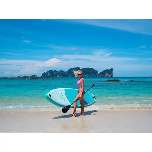 Inflatable Stand Up Paddle Boards 10'8''*33"*6" With Premium SUP Accessories & Backpack, Leash, Paddle, Hand Pump,Wide Stance, Non-Slip Relaxation Deck for Youth & Adults