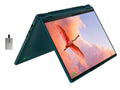 Lenovo 2023 Yoga 6 2-in-1 360° 13.3" WUXGA Touchscreen Laptop, AMD Ryzen 5 5500U, 8GB RAM, 2TB PCIe SSD, Backlit Keyboard, Fingerprint Reader, Win 11, Dark Teal, 32GB SnowBell USB Card