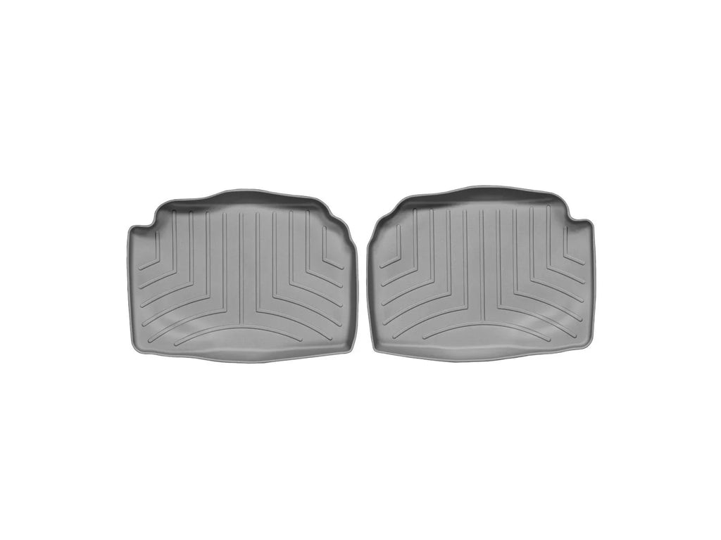 WeatherTech Custom Fit FloorLiners compatible with Subaru Impreza, Impreza WRX, Impreza WRX STi, Forester - 2nd Row (2-Piece Liner), Grey