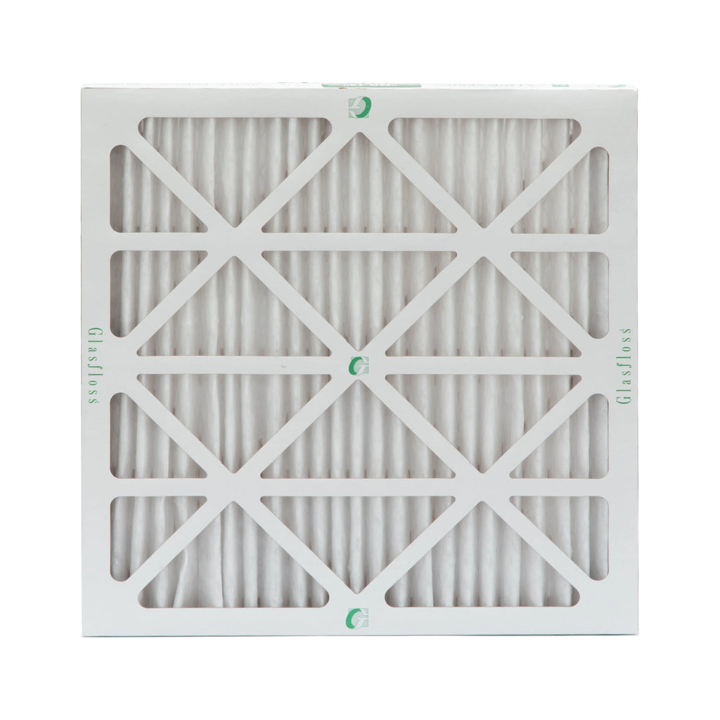 3 Pack of 20x20x2 MERV 13 Pleated 2" Inch Air Filters by Glasfloss. Actual Size: 19-1/2 x 19-1/2 x 1-3/4