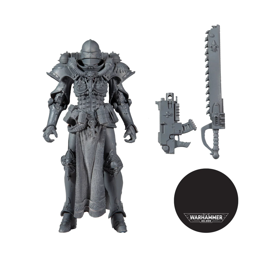 Warhammer 40000 7" Action Figure WV2 - Adepta Sororitas Battle Sister (AP)