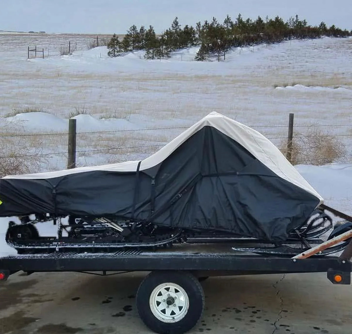 600D Snowmobile Travel and Storage Enclosure Compatible for 2004-2004 Model Year Ski Doo Bombardier GSX SPORT 2 UP 600 Sleds. Slush and Mud Protection
