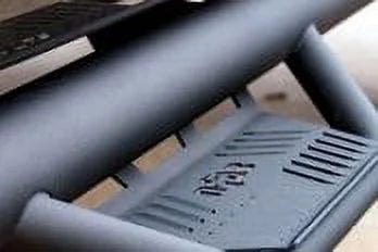 N-Fab by RealTruck Podium Stainless Steel Steps | Polished Stainless Steel, Cab Length | Hpt0777Qc-Ss | Compatible with 2007-2021 Toyota Tundra Double Cab All Beds, SRW Gas