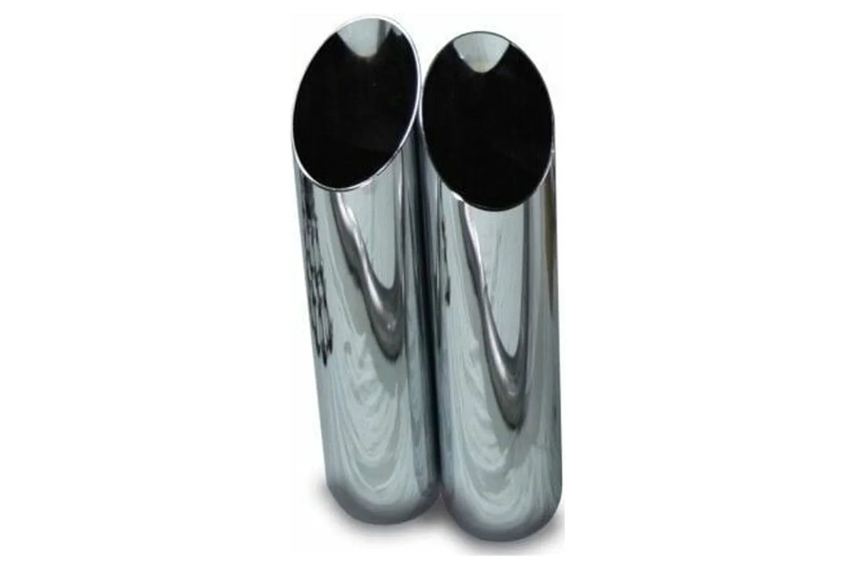 Ford F150 15-18 3" Dual Exhaust Kits Flowmaster Super 40 Slash Tip Corner Exit
