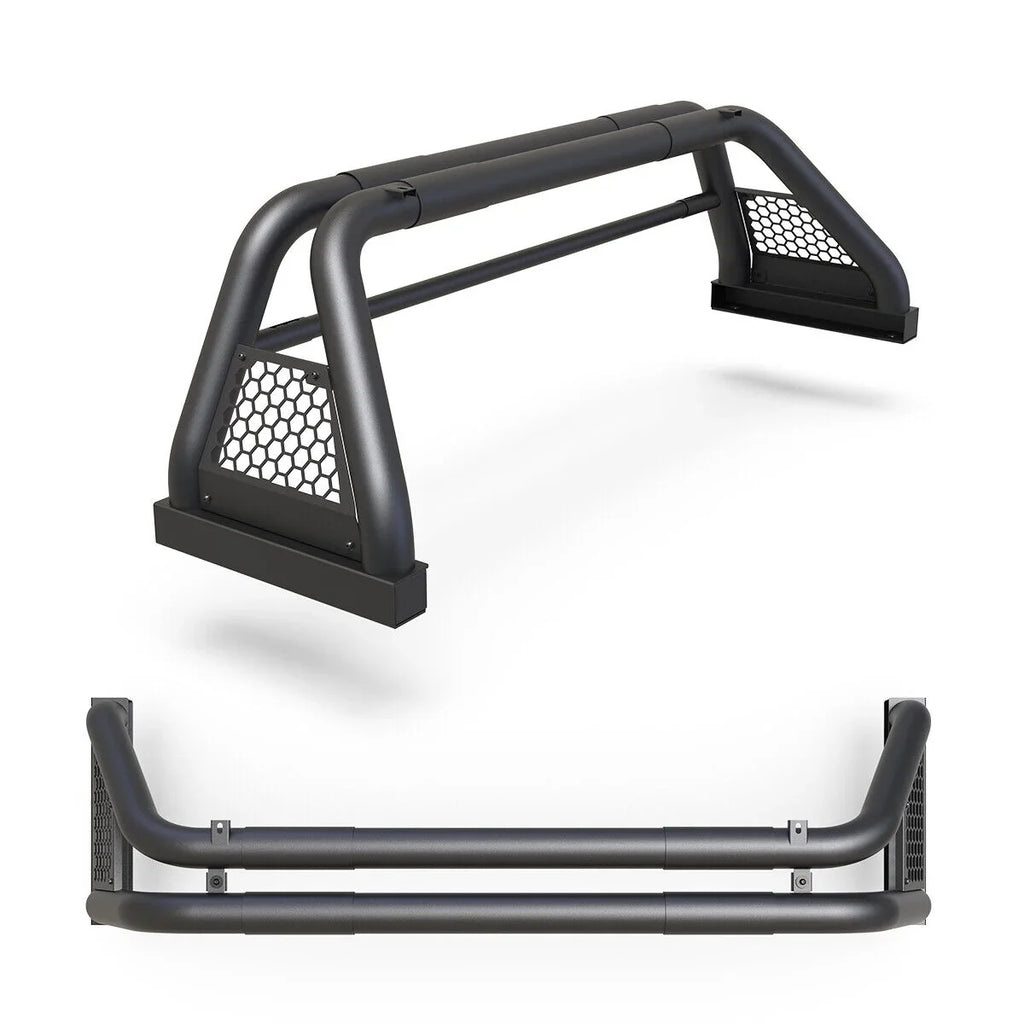 62.9-74.7" Adjustable Truck Roll Sport Bar Chase Rack Bed Bar Fit For 2019-NOW Chevy Silverado/GMC sierra