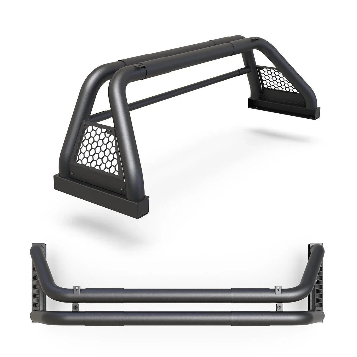 62.9-74.7" Adjustable Truck Roll Sport Bar Chase Rack Bed Bar Fit For 2019-NOW Chevy Silverado/GMC sierra